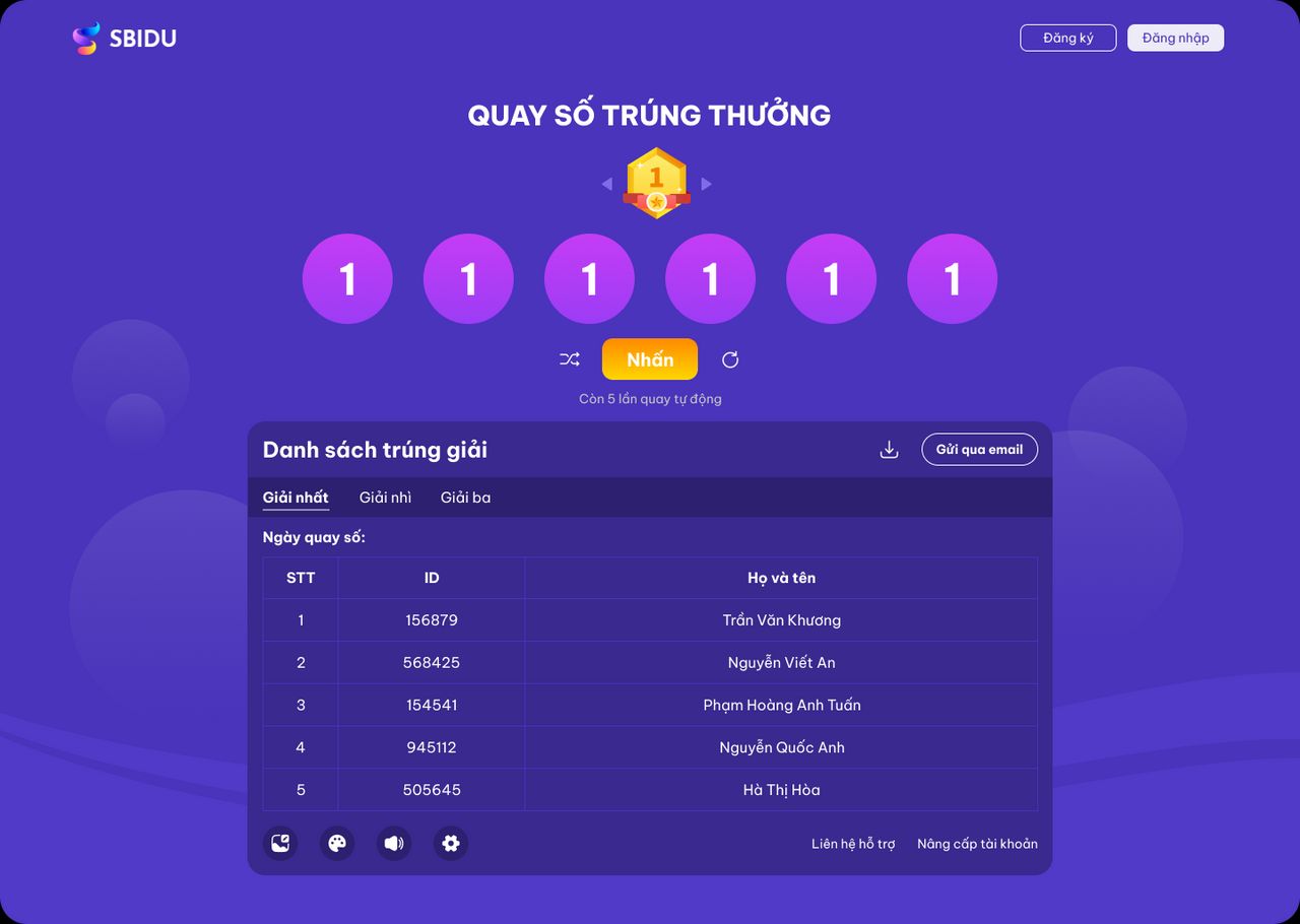 Automatic lucky draw app exciting innovation for your events